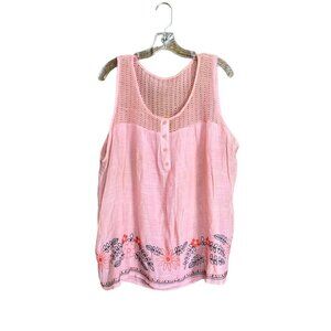 Finesse Women's Pink Lightweight Top